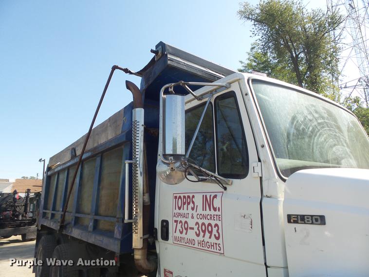image for item DB6442 1999 Freightliner FL80 dump truck
