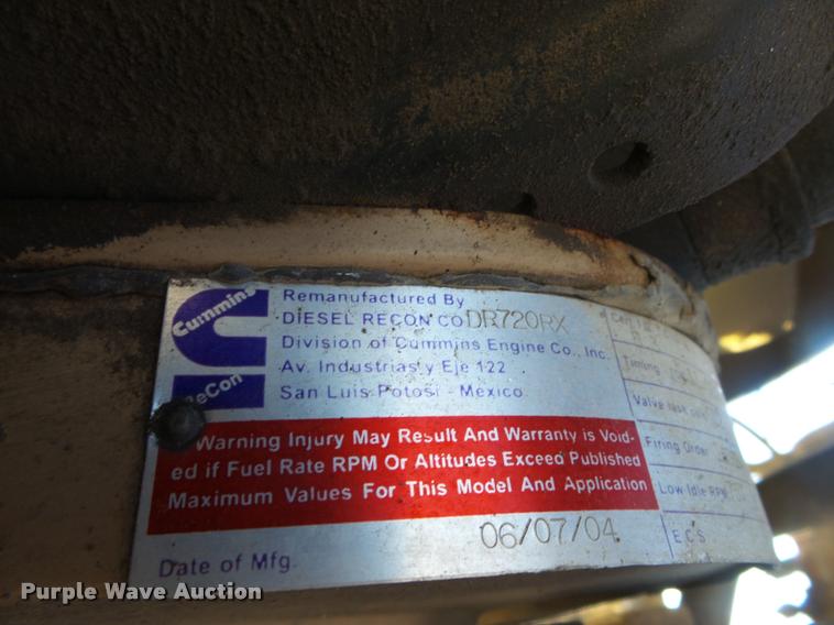 image for item DB7395 1997 Ford LT8000 dump truck