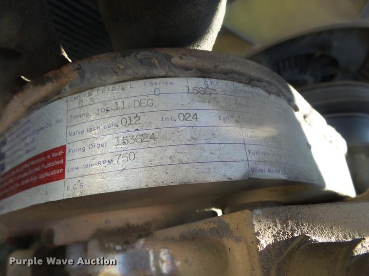 image for item DB7395 1997 Ford LT8000 dump truck