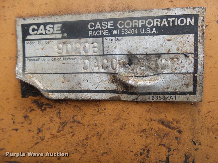 image for item DB7396 1999 Case 9020B excavator