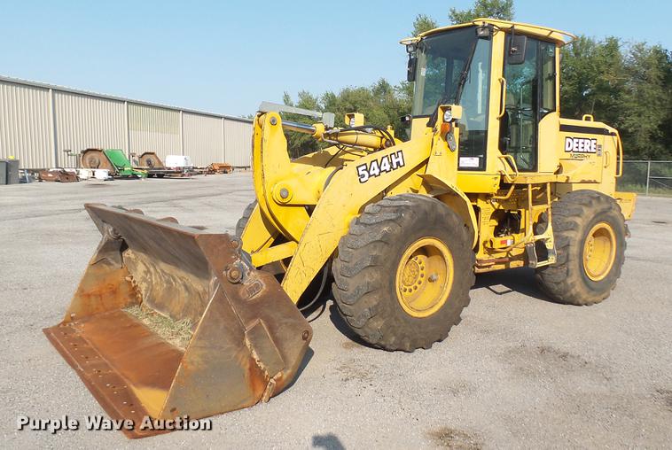image for item DC1751 1998 John Deere 544H wheel loader