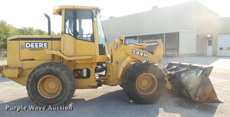 image for item DC1751 1998 John Deere 544H wheel loader