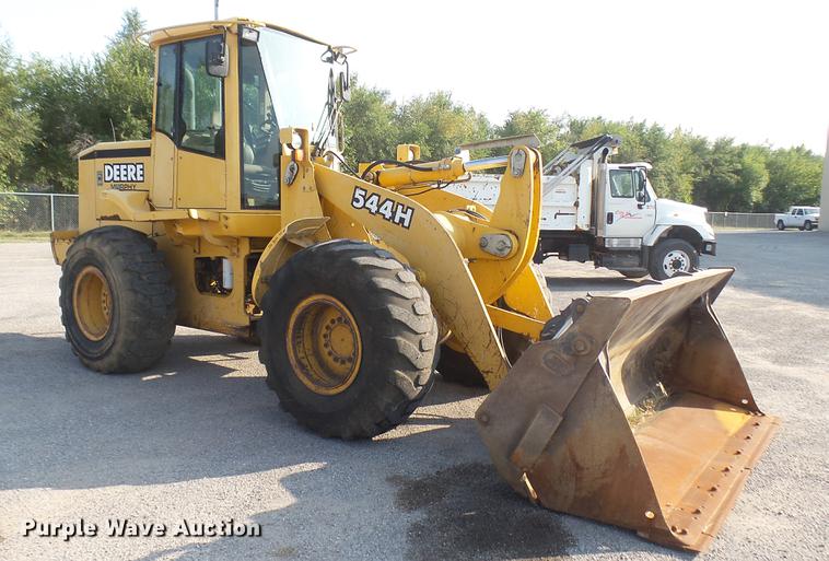 image for item DC1751 1998 John Deere 544H wheel loader