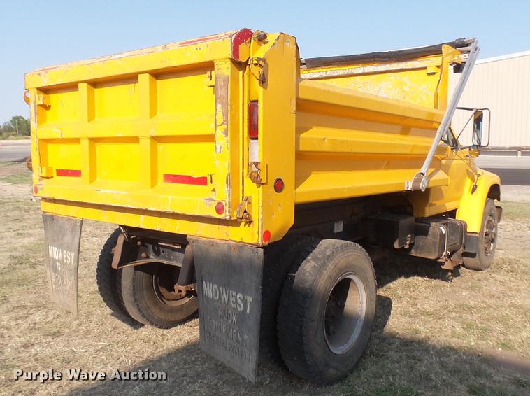 image for item DC1765 1998 Ford F800 dump truck