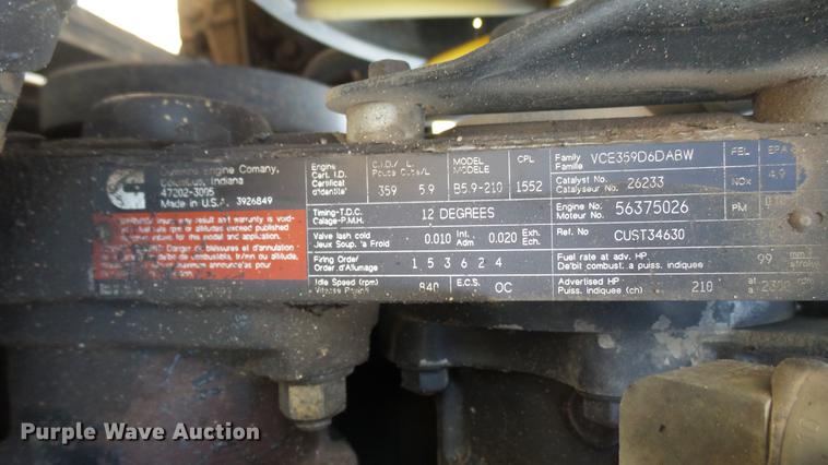 image for item DC1765 1998 Ford F800 dump truck