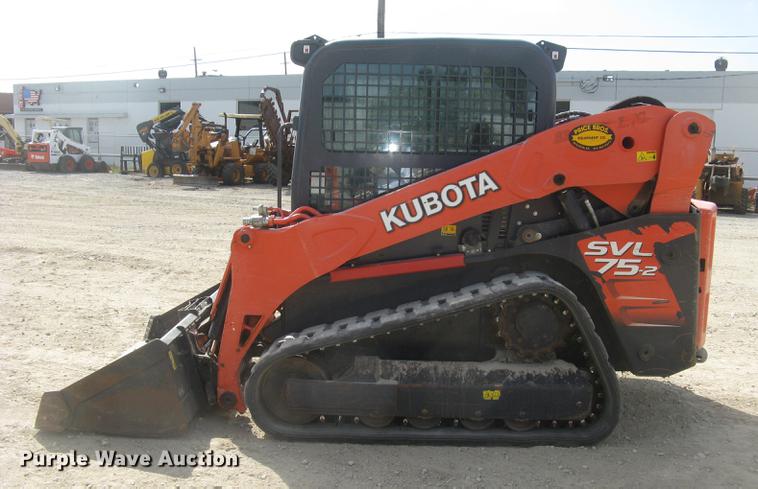image for item DC2491 Kubota SVL75-2 skid steer