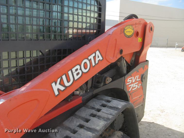 image for item DC2491 Kubota SVL75-2 skid steer