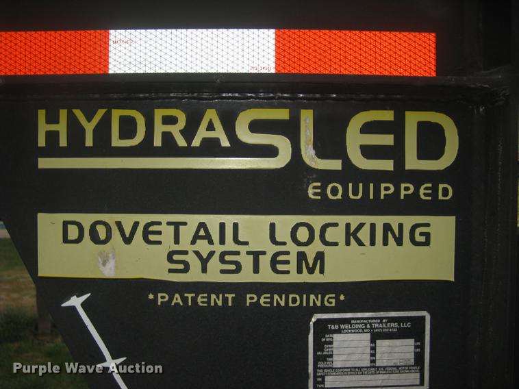 image for item DC2493 2012 Ez-Haul hydra-tail equipment trailer