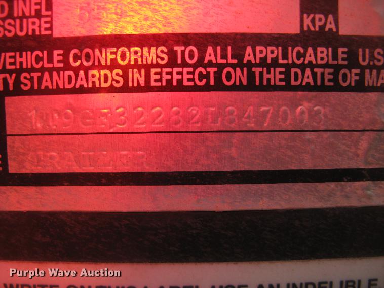 image for item DC2493 2012 Ez-Haul hydra-tail equipment trailer