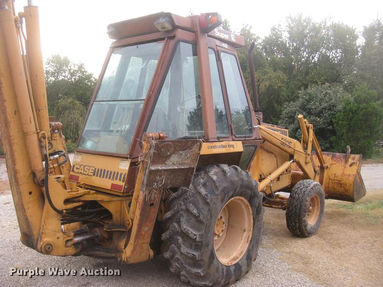 image for item DC2494 1984 Case 580 Super E backhoe