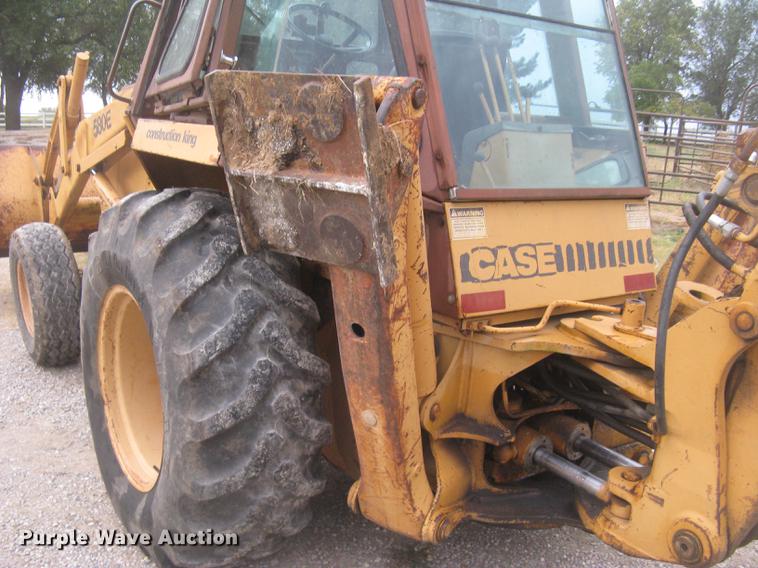 image for item DC2494 1984 Case 580 Super E backhoe