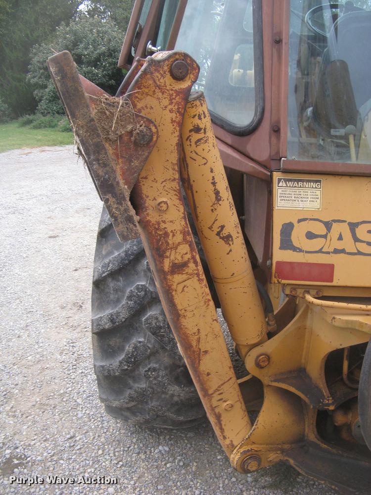 image for item DC2494 1984 Case 580 Super E backhoe
