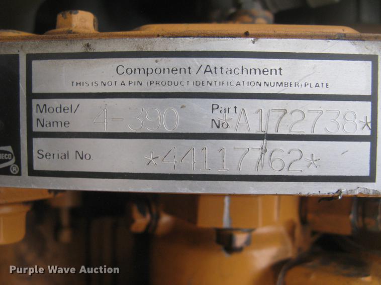 image for item DC2494 1984 Case 580 Super E backhoe