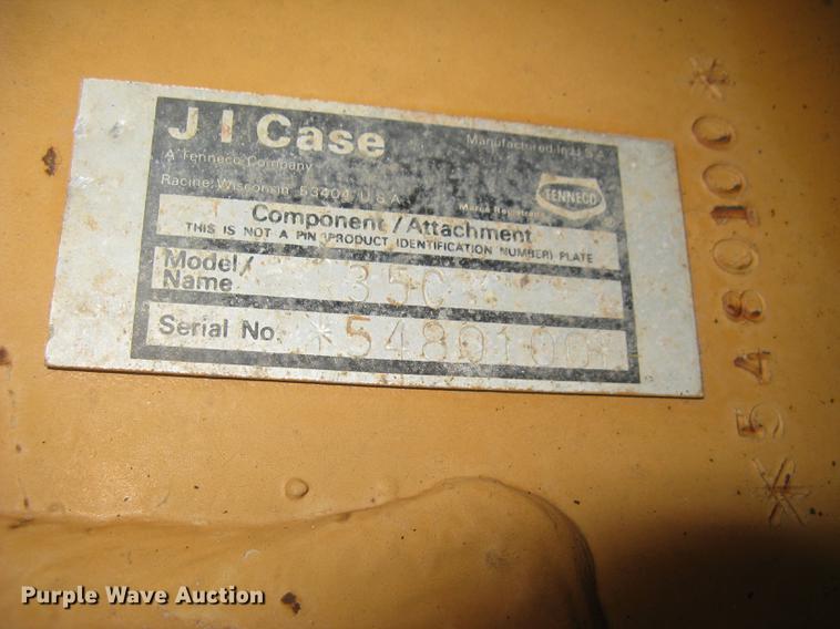 image for item DC2494 1984 Case 580 Super E backhoe