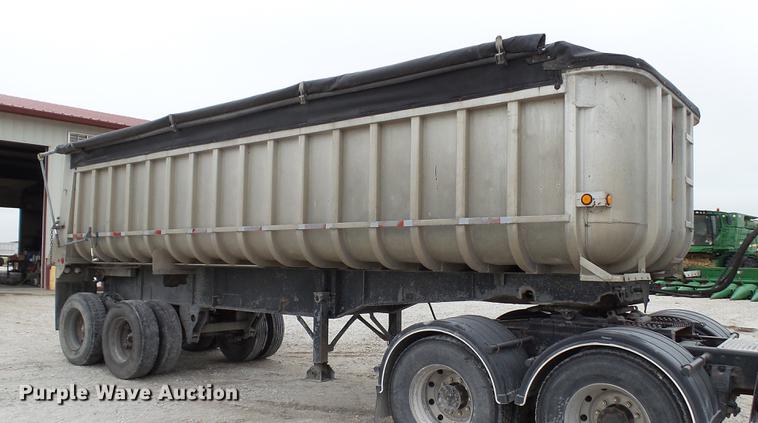 image for item DC2604 1981 Fruehauf end dump trailer