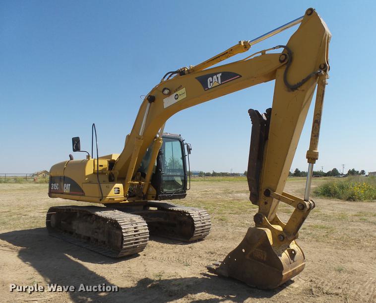image for item DC3858 2005 Caterpillar 315C L excavator