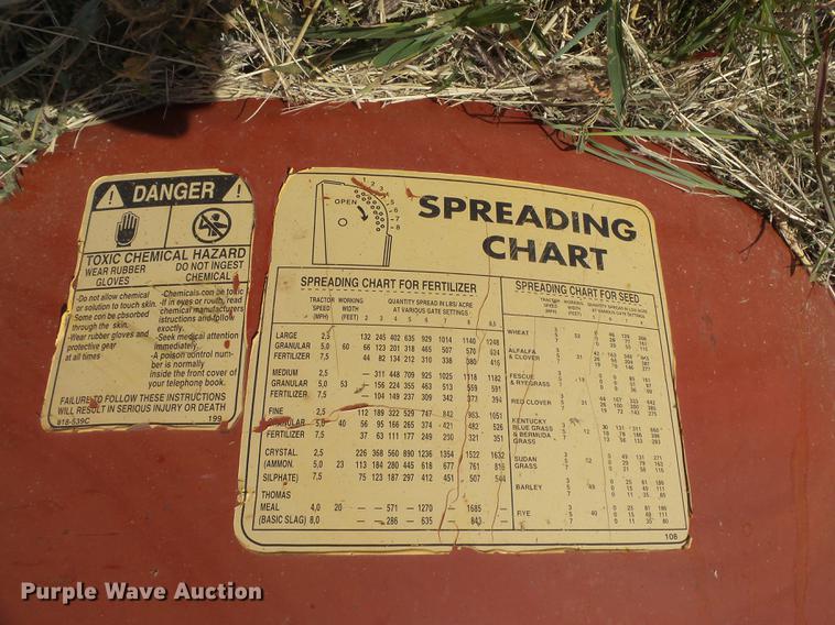 image for item DC3859 Cosmo S-500-U fertilizer spreader