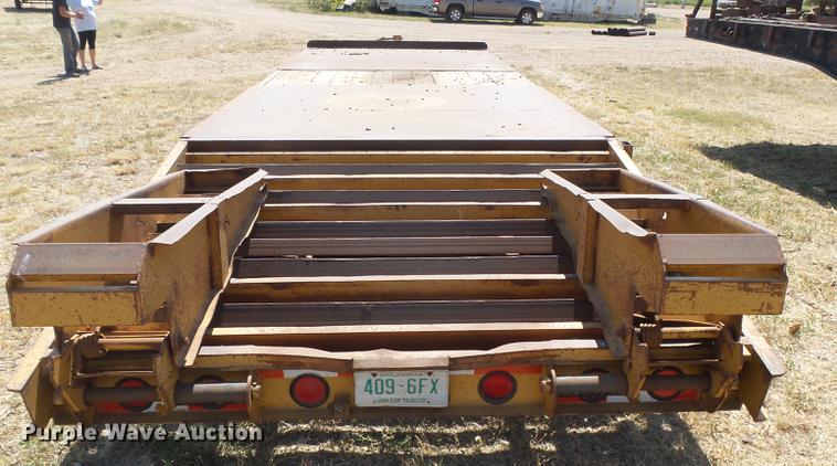 image for item DC3860 2008 Belshe DT256 equipment trailer