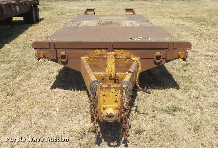 image for item DC3860 2008 Belshe DT256 equipment trailer