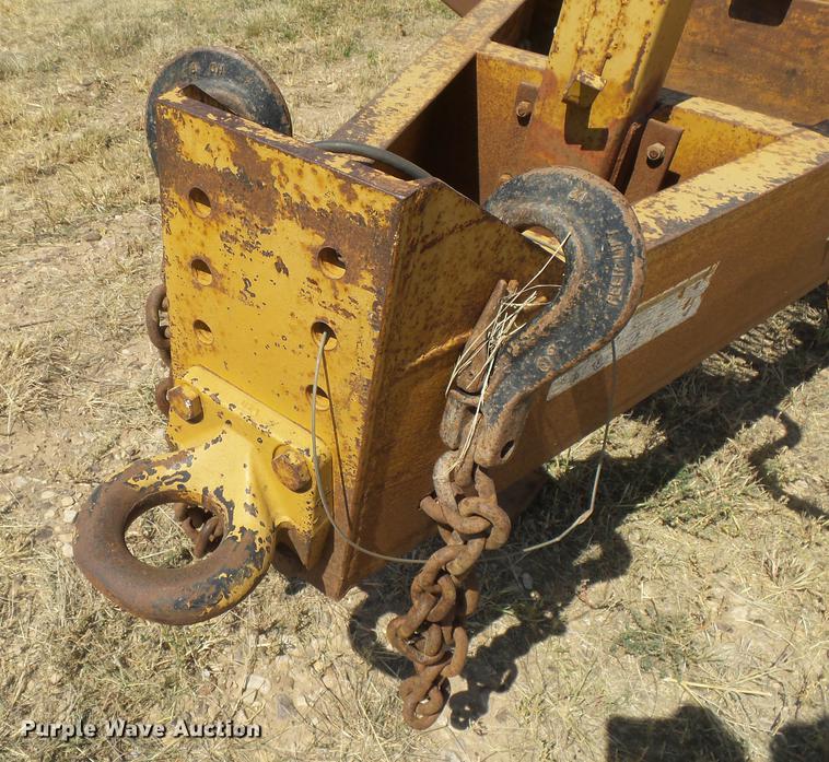 image for item DC3860 2008 Belshe DT256 equipment trailer