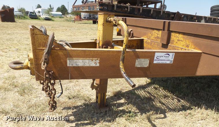 image for item DC3860 2008 Belshe DT256 equipment trailer