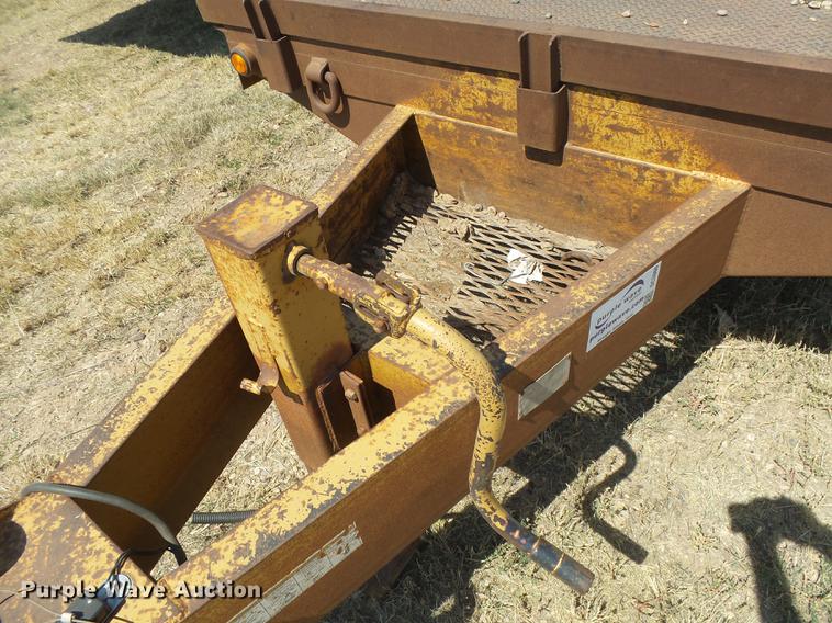 image for item DC3860 2008 Belshe DT256 equipment trailer