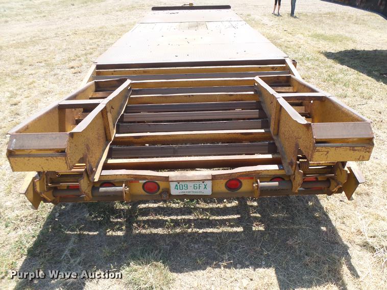 image for item DC3860 2008 Belshe DT256 equipment trailer