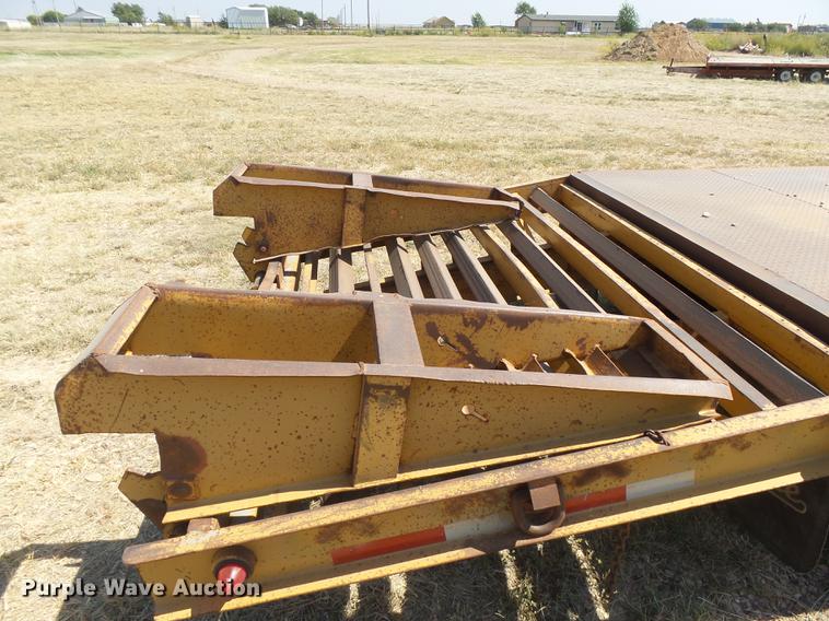 image for item DC3860 2008 Belshe DT256 equipment trailer