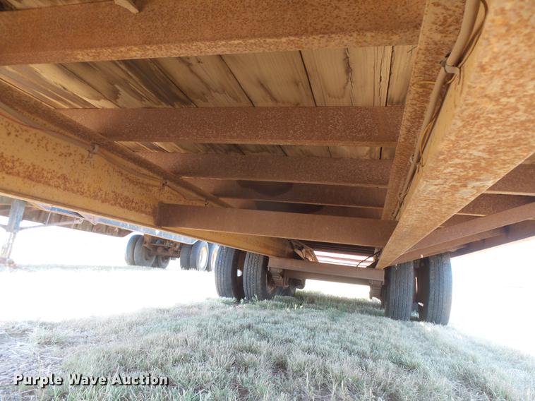 image for item DC3860 2008 Belshe DT256 equipment trailer