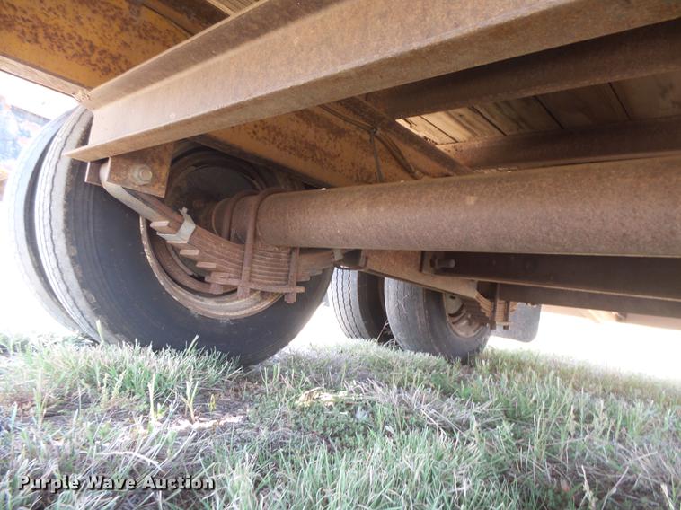 image for item DC3860 2008 Belshe DT256 equipment trailer