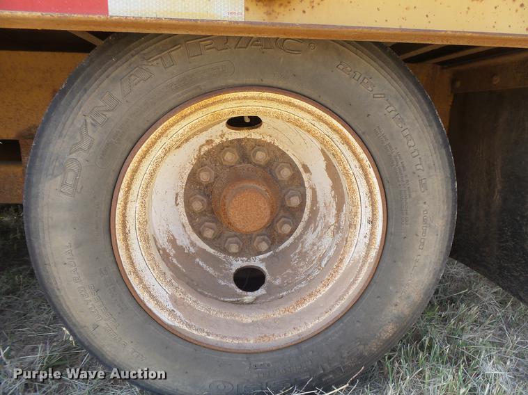 image for item DC3860 2008 Belshe DT256 equipment trailer