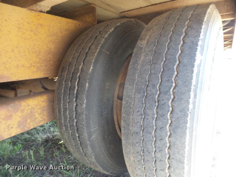 image for item DC3860 2008 Belshe DT256 equipment trailer