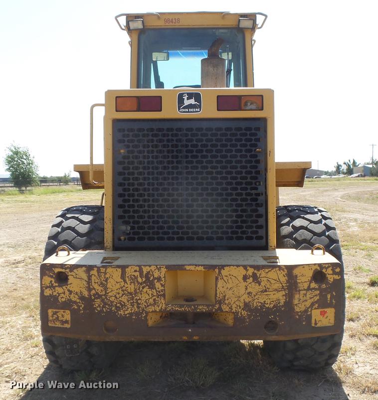image for item DC3864 1996 John Deere 624G wheel loader