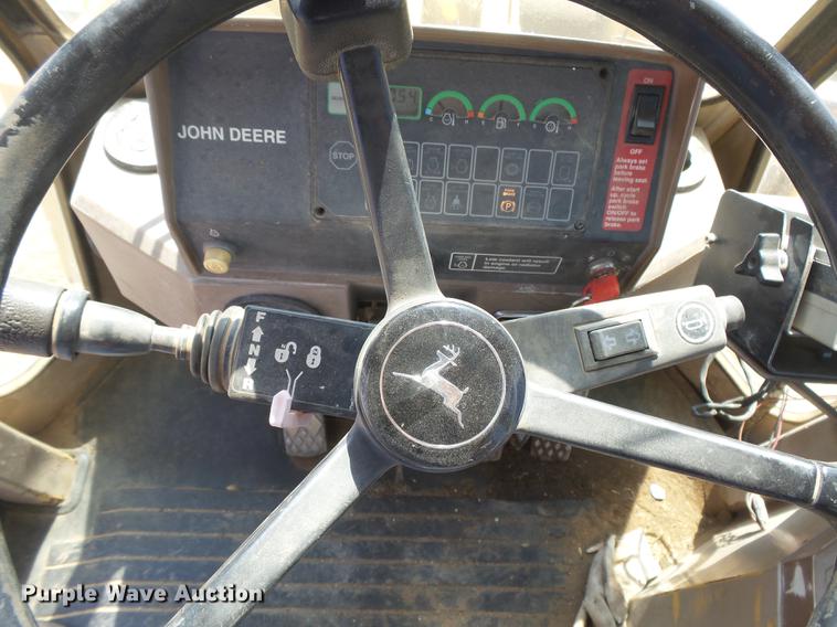 image for item DC3864 1996 John Deere 624G wheel loader