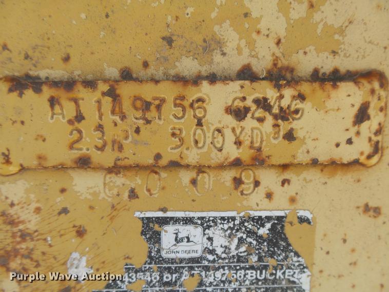 image for item DC3864 1996 John Deere 624G wheel loader