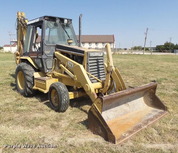 image for item DC3869 1993 Caterpillar 416B backhoe