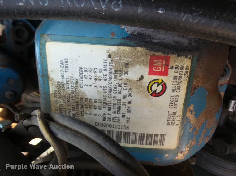 image for item DC5356 1985 Ford F800 bucket truck