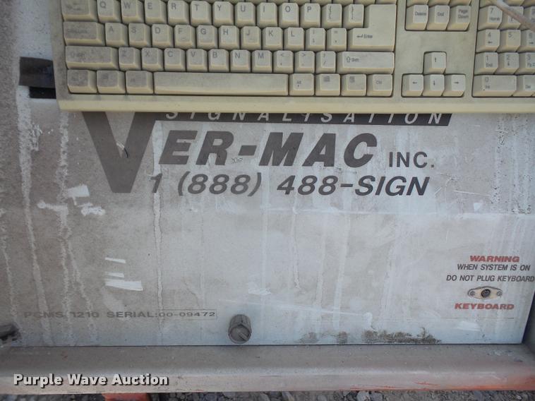 image for item DC5461 Ver-Mac PCMS 1210 message board