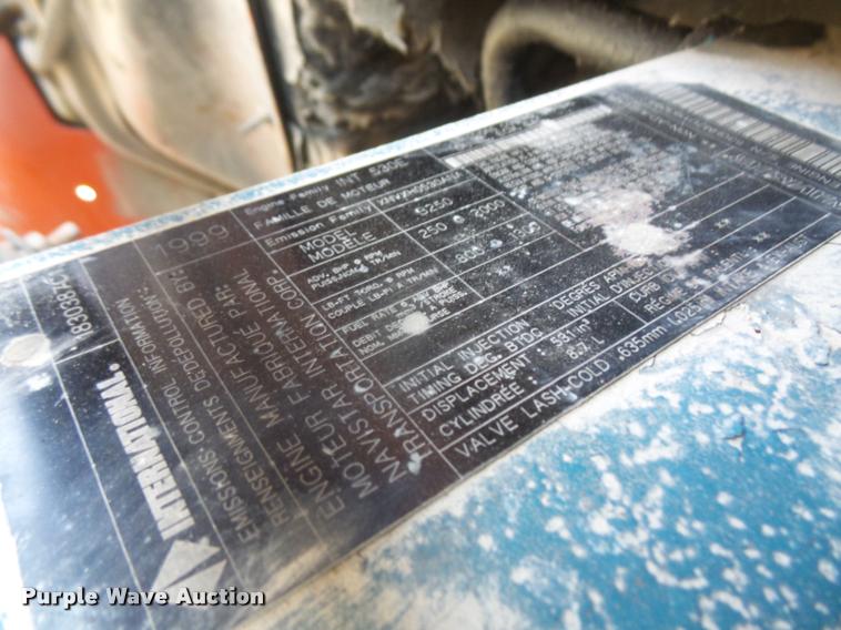 image for item DC5469 1999 International 4900 dump truck