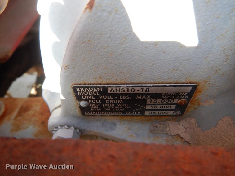 image for item DC5991 1990 Kenworth T450 winch truck