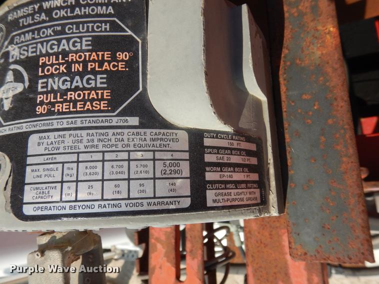 image for item DC5991 1990 Kenworth T450 winch truck