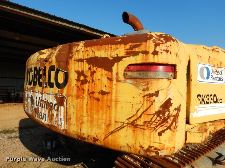 image for item DC5993 2002 Kobelco SK330LC-6E excavator