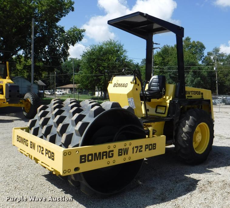 image for item DD0869 1990 Bomag BW172PD single drum roller