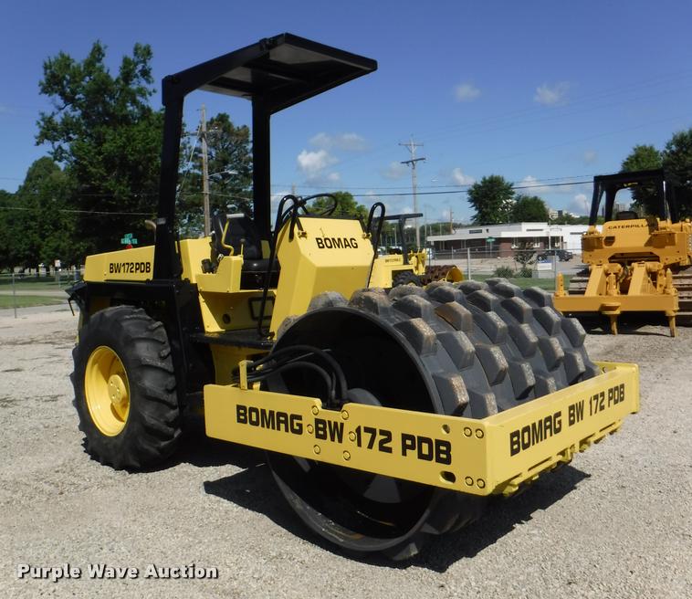 image for item DD0869 1990 Bomag BW172PD single drum roller