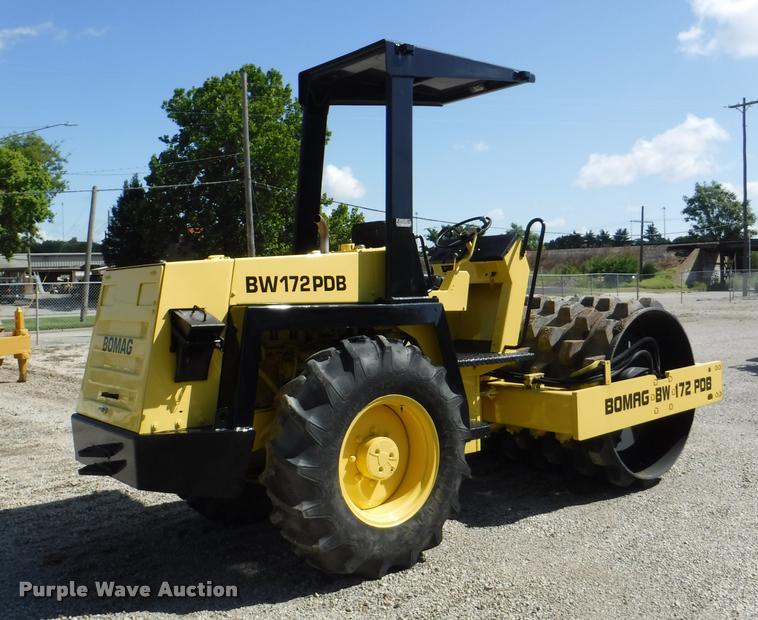 image for item DD0869 1990 Bomag BW172PD single drum roller