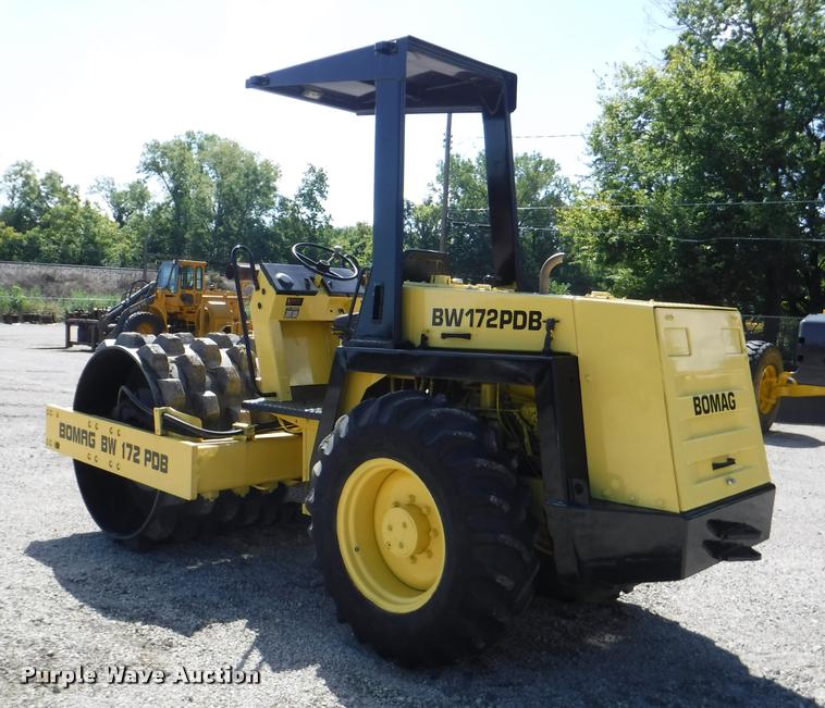 image for item DD0869 1990 Bomag BW172PD single drum roller