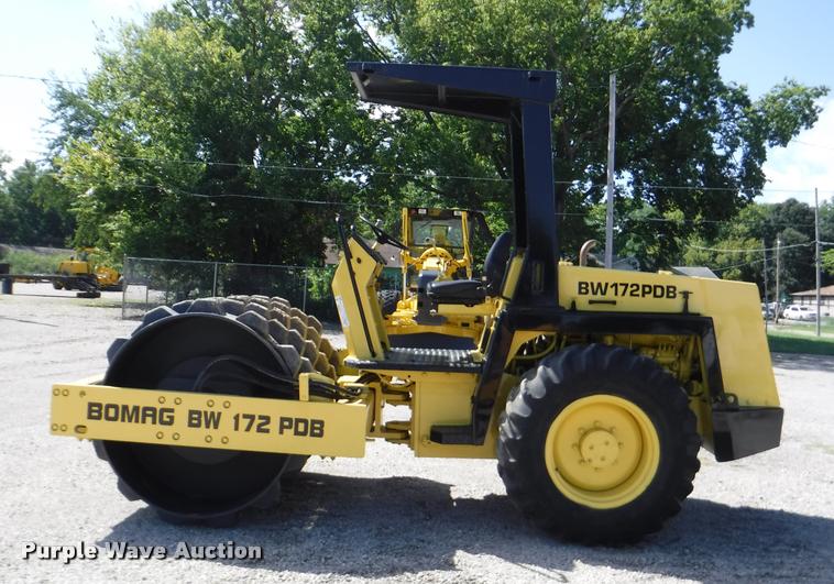 image for item DD0869 1990 Bomag BW172PD single drum roller