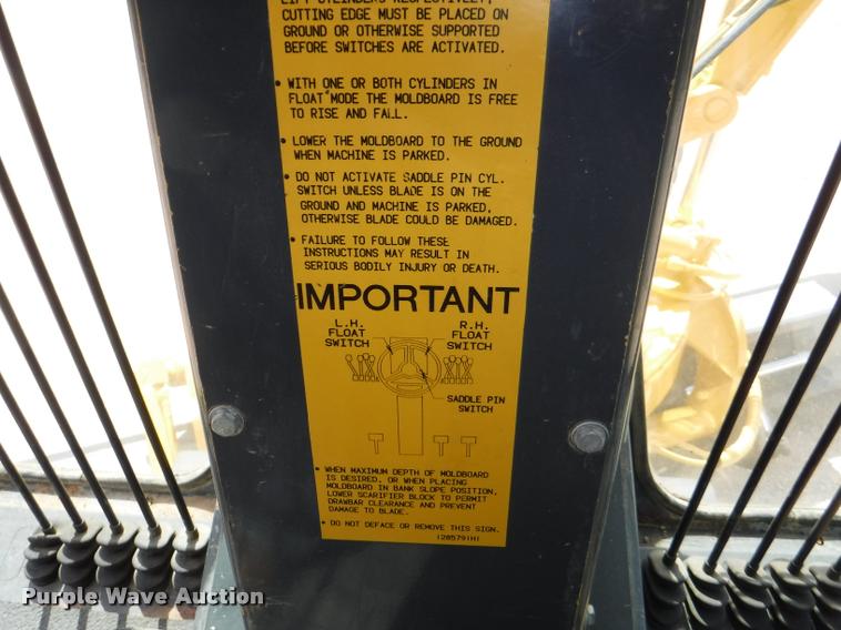 image for item DD0871 2003 Galion 850C VHP motor grader