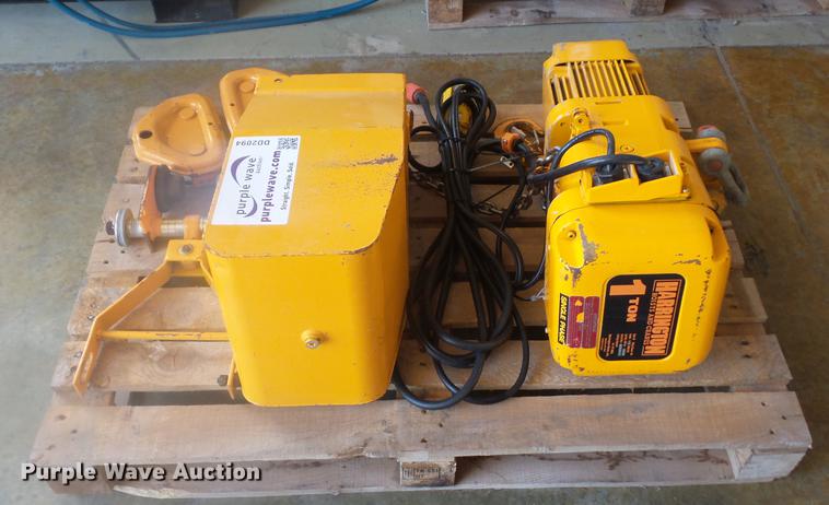 image for item DD2094 Herrington trolley hoist