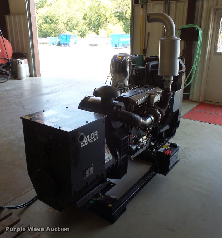 image for item DD2096 Taylor Power Systems P108CDL generator